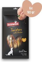 Rosewood by Pets Unlimited - Twister - Kip - Small - 6 zakjes à 90 gr