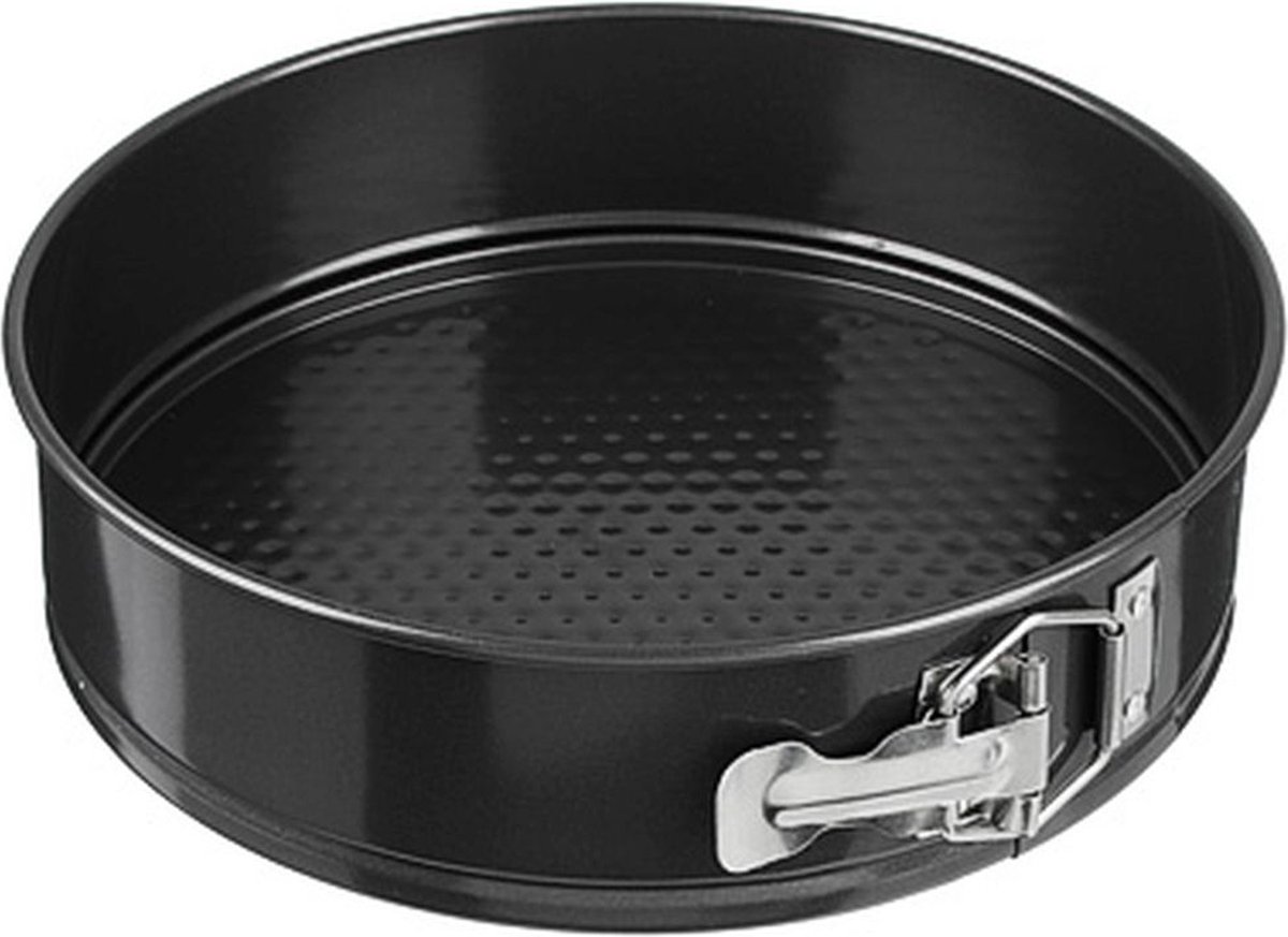 Springvorm 18cm - 6cm hoog Anti aanbaklaag uitneembare bodem voor Cake Taartbodem Kwarktaart