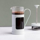 koffiezetapparaat- draagbare cafetière met drievoudige filters- hittebestendig glas met roestvrijstalen 350 Milliliter