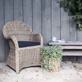 Het Mandenhuys Stoel Veranda - Naturel Rotan - 65x60x86cm