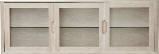 Armoire murale Chêne Suspendu - Naturel - 180x34x60cm - Armoire murale Nyborg