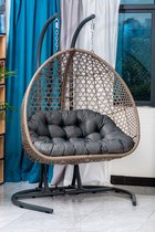 Bol.com SenS-Line - Brandy Hangstoel Relax 2 persoons aanbieding