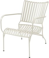 Chaise de jardin Aluminium - Coloris Sable - 59x67x76cm - Phil - Giga Meubel