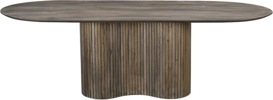 Ava, ovale eettafel 200 cm
