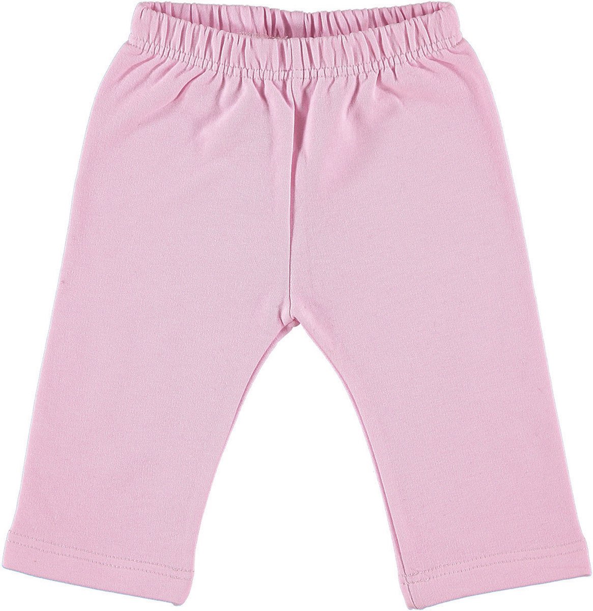 Lange broek roze baby maat 74-80 biologisch jersey katoen zomer