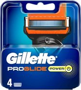 Gillette - Fusion5 - ProGlide Power - Scheermesjes/Navulmesjes - 4 Stuks