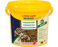 Sera Reptiel Proffesional Herbivor Nature - schildpadvoer leguaan - 3800 ml - 1 kg