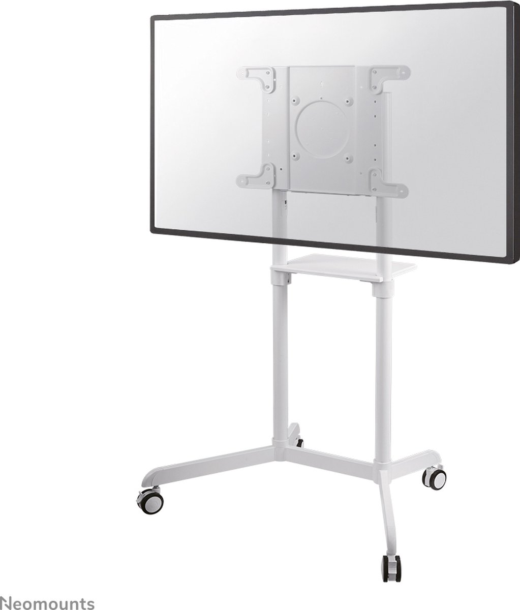 NEWSTAR NS-M1250WHITE Mobile Flat Screen Floor Stand height 160cm 37-70inch White