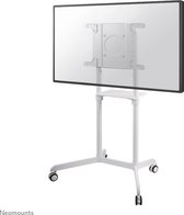 Neomounts NS-M1250WHITE verrijdbare TV vloerstandaard - 37-70" - max. 70 kg - schermrotatie mogelijk (90°) - wit