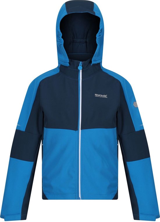 Regatta, Acidity VI Kinder Softshell Jack, Indigo Blue/Blue Wing, Maat 116