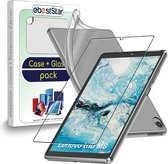 ebestStar - Hoes voor Lenovo Tab M8 2021 (3rd gen), M8 HD 2019, Back Cover, Beschermhoes anti-luchtbellen hoesje, Transparant + Gehard Glas