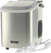 Machine à glaçons Brend BR-2213 avec cuillère - Machine à glaçons portable - Acier inoxydable