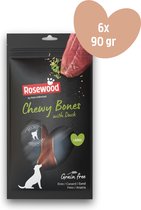 Rosewood by Pets Unlimited - Chewy Bone - Eend - Large - 1 stick - 6 zakjes à 90 gr