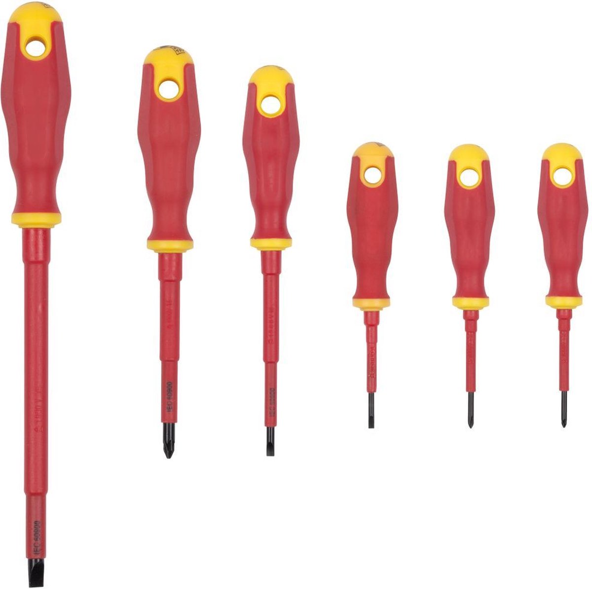 Kreator KRT400202 VDE-geïsoleerde schroevendraaierset – 6 delig