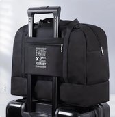 Wizz Air - Transavia - Corendon- Enjoy - Handbagage reistas - Cabine tas - 40x30x20 cm - Maximale inhoud 21 liter - Ideaal en opvouwbaar. Handgrepen met schoenen compartiment