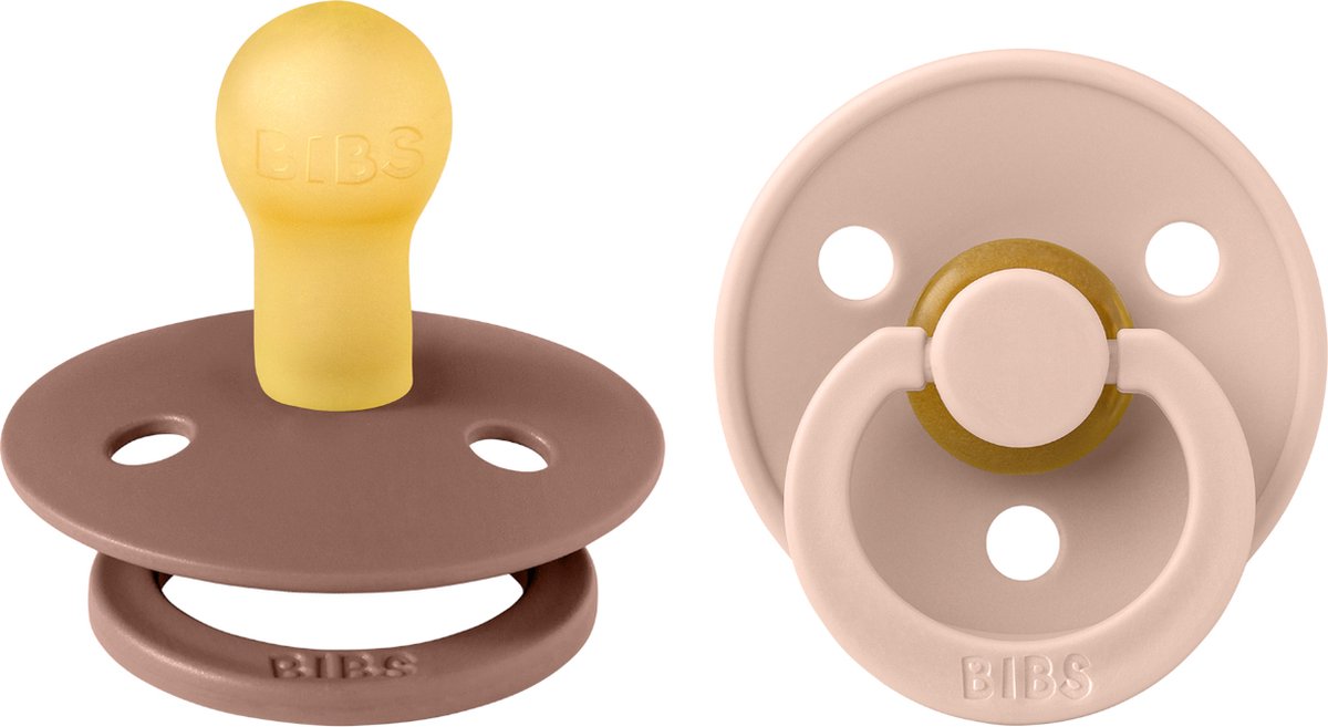 Goedkoopste BiBS - Colour Collection - Stage 3 Fopspeen - 18 maanden - 2 stuks - Woodchuck / Blush