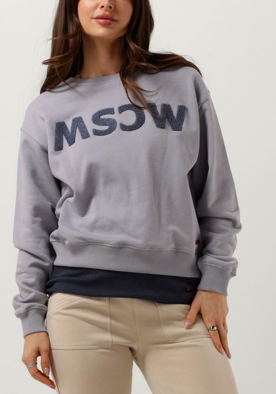 Moscow Dames Sweater 62-04-logo Sweat Antraciet - Maat XXL