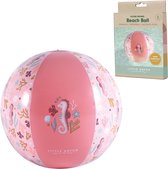 Little Dutch Ballon de plage Ocean Dreams Rose 35 cm