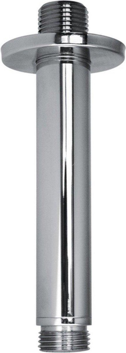 Nemo Spring Murlo douchearm universele aansluiting 100 mm plafondbevestiging verchroomde messing