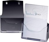 Tafelbrochurehouder van hoogwaardig acryl voor DIN A4 formaat - 1 Stuk glashelder met 1 of 2 populaire zoekwoorden brochure holder
