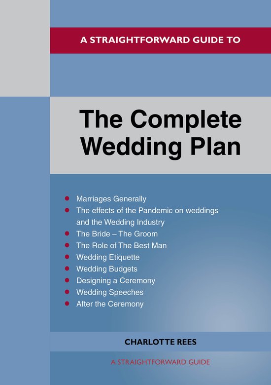 The Complete Wedding Plan - cover