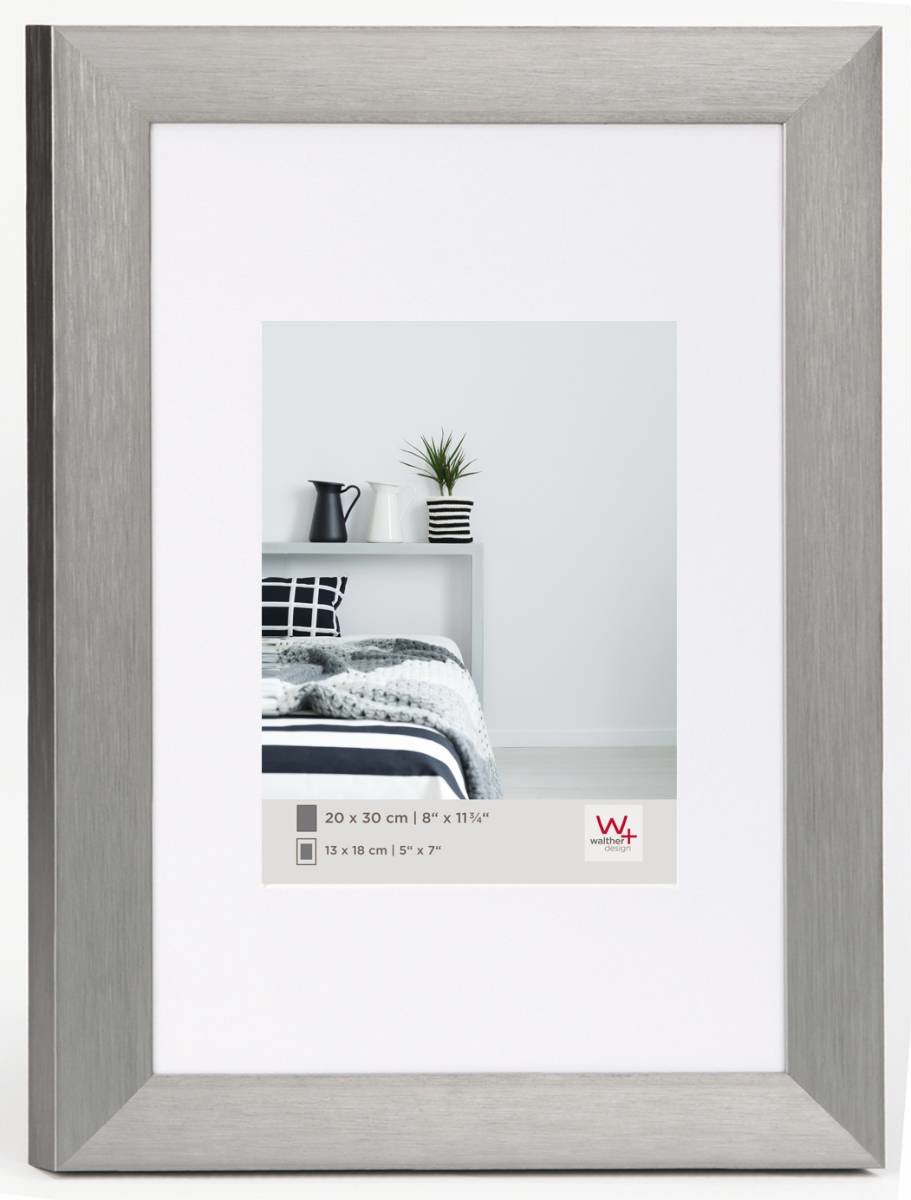Walther Aluline - Aluminiumlijst - Fotoformaat 30x45 cm - Staal
