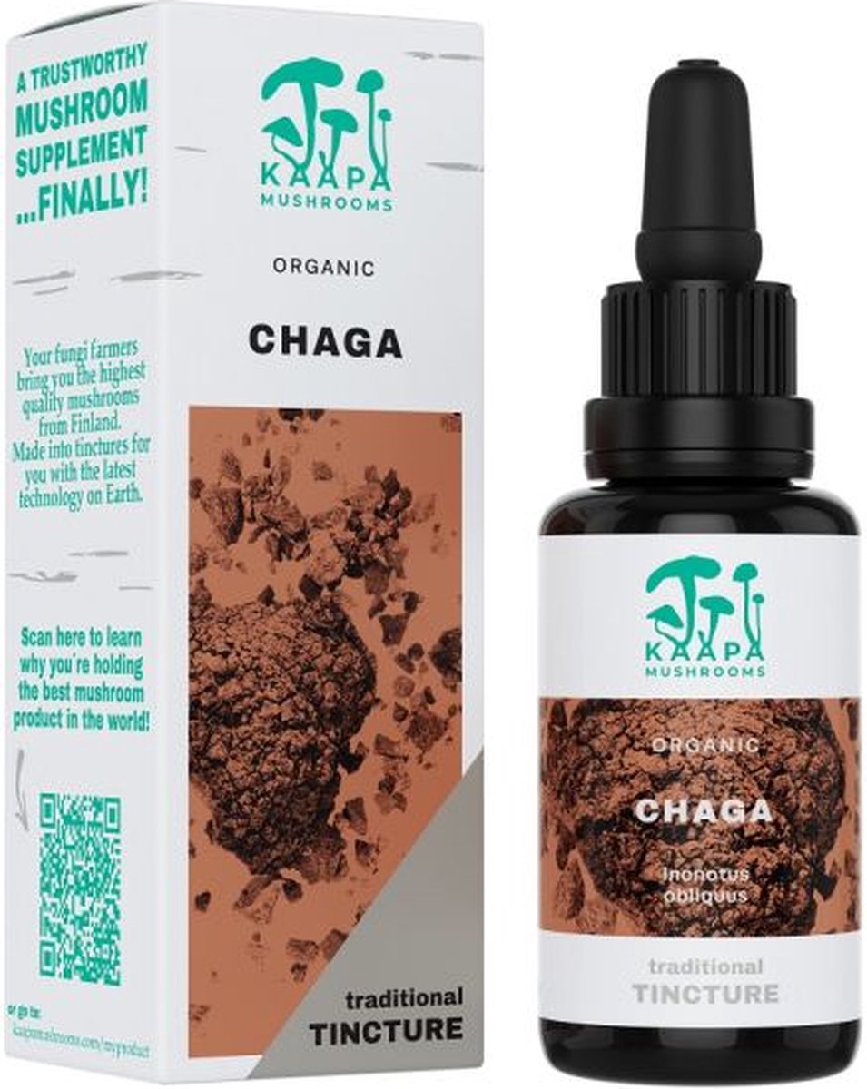 Goedkoopste Chaga Paddenstoelen Extract Bio - 30 ml