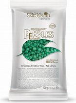 Skin System High Quality Pebbles Braziliaanse Ontharingswax - Geen Strips Nodig - Chlorofyl Crème - 400 g