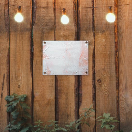 Décoration de Jardin Peinture - Abstrait - Design - 40x30 cm - Toile de jardin - Poster extérieur