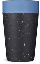 Circular&Co. Reusable Coffee Cup 8oz/227 ml Grey & Rockpool Blue