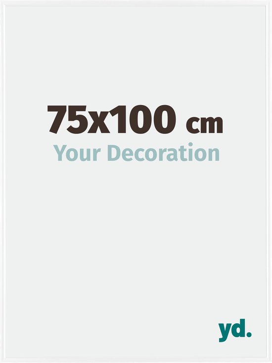 Cadre Photo Your Decoration Evry - 75x100cm - Wit Brillant