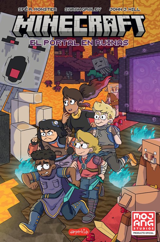 HarperCollins - Minecraft oficial: El portal en ruinas - cover