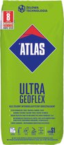 Atlas Geoflex Colle à carrelage Ultra flexible S1 Chauffage par le sol adapté, également pour les carrelages XXL 25 KG