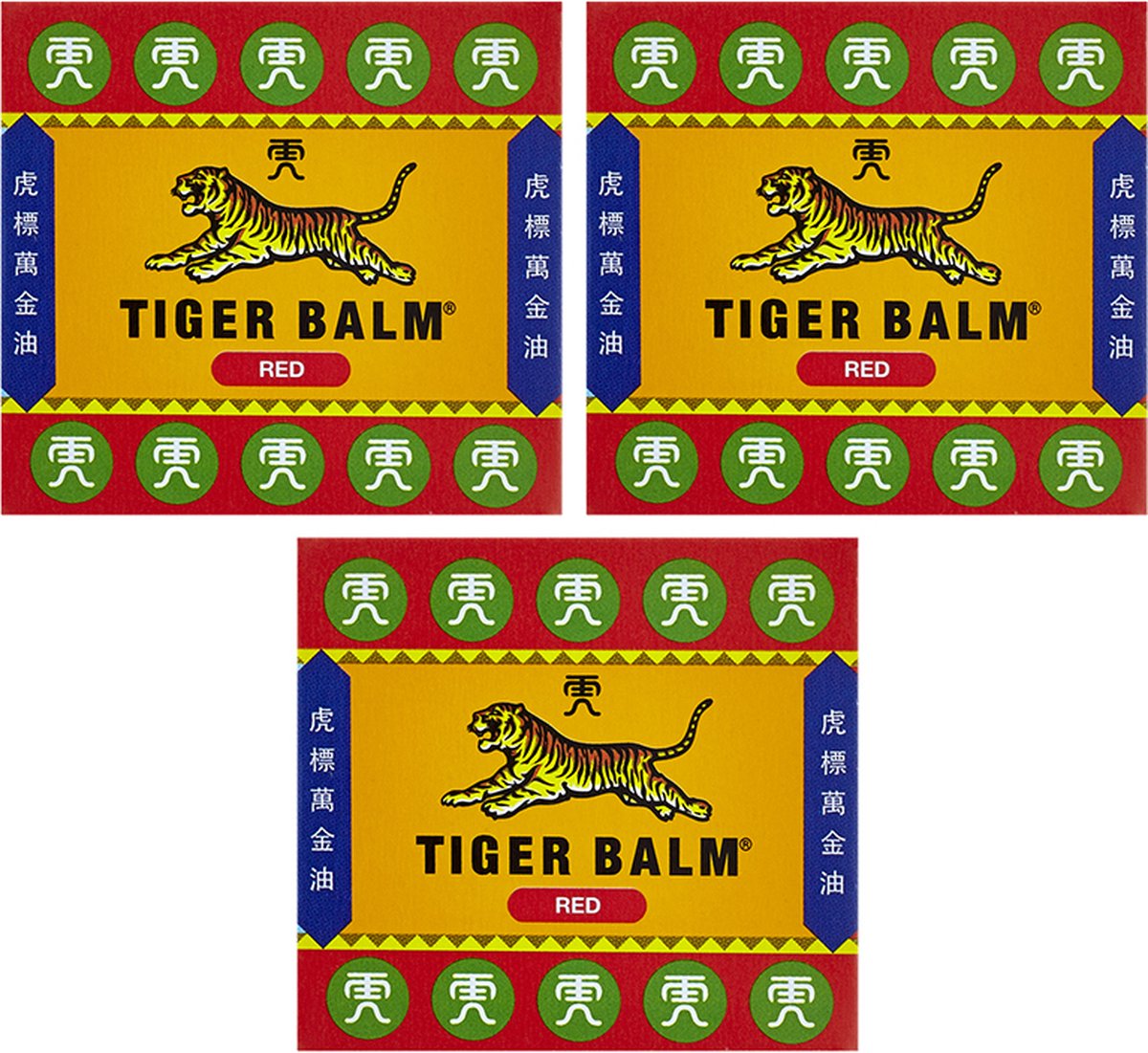 Tijgerbalsem Rood 3x19gr
