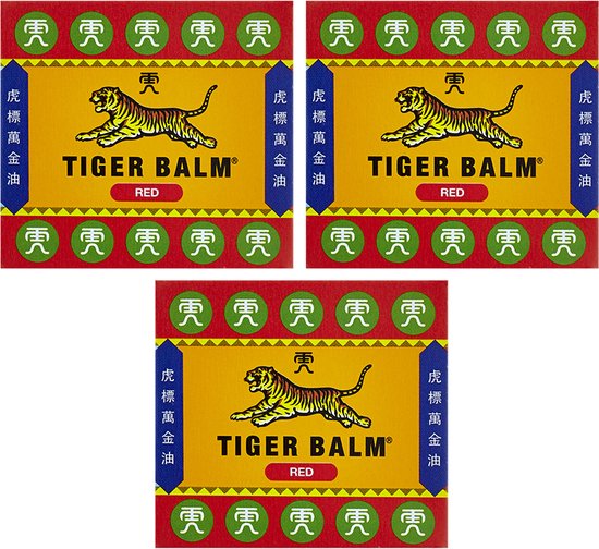 Tijgerbalsem Rood 3x19gr