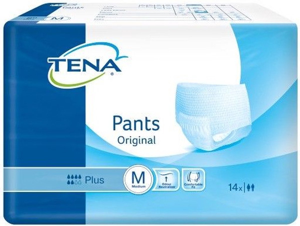 Goedkoopste TENA Pants Original Plus Medium 14 stuks