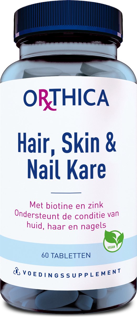 Goedkoopste Orthica Hair, Skin & Nail Kare (voedingssupplement) - 60 tabletten