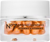 No7 Advanced Ingredients Capsules pour le visage à la vitamine C et E