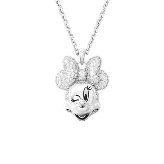 Swarovski - 5667612 - Disney100, Minnie Mouse - Zilverkleur - Hanger