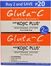 Gluta C Glutathione & Vitamine C Met Kojic Plus + gezicht en lichaam