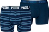 Puma - Heren Everyday Stripe Boxer - 2 pack - Maat L