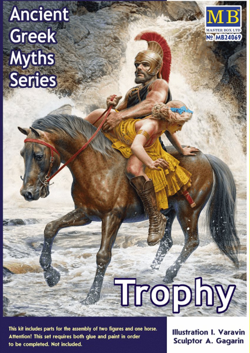 Master Box Modelbouwpakket Militaire voertuigen - 24069 Ancient Greek Myths Series - Trophy Plastic - 1:35 - Modelbouw