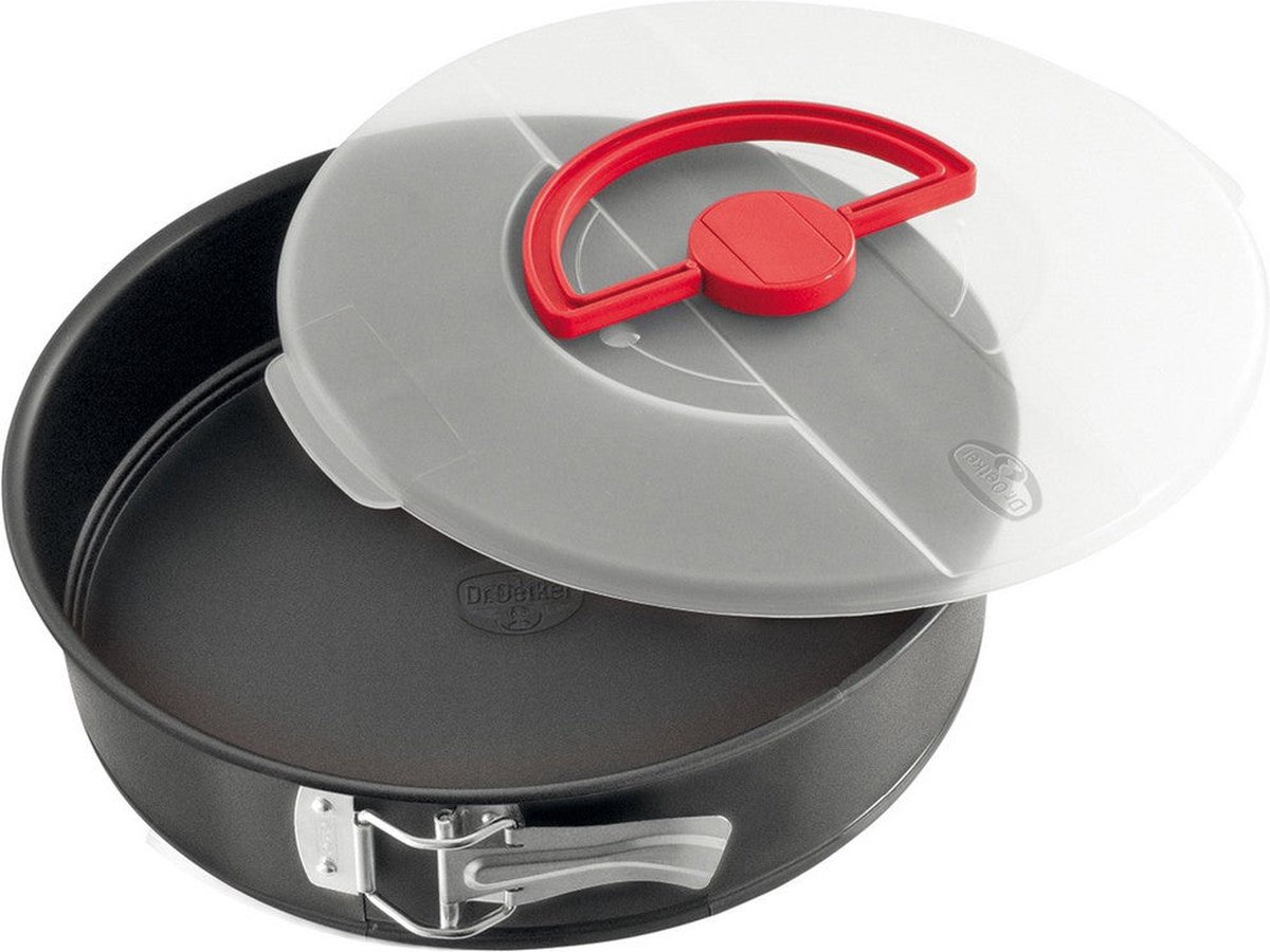 Dr. Oetker Bake&Go Springvorm met draagdeksel - Ø 26 cm