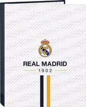 Chemise à bagues Real Madrid CF Wit A4 26,5 x 33 x 4 cm