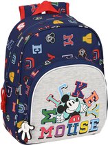 Kinderrugzak Mickey Mouse Clubhouse Only one Marineblauw (28 x 34 x 10 cm)