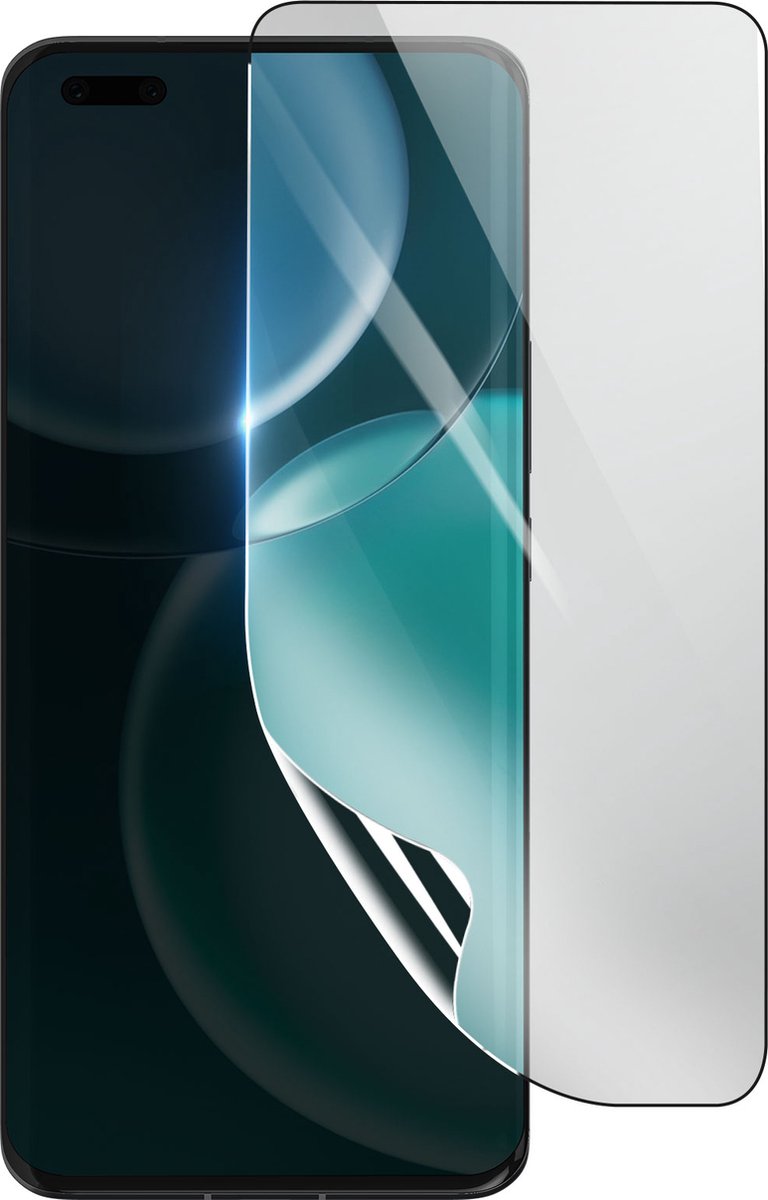 3mk, Geschikt voor Honor Magic 4 Pro, Schokbestendige Hydrogel Screenprotector, Transparant