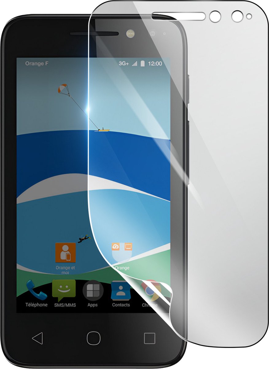 3mk, Geschikt voor Orange Rise 31, Schokbestendige Hydrogel Screenprotector, Transparant