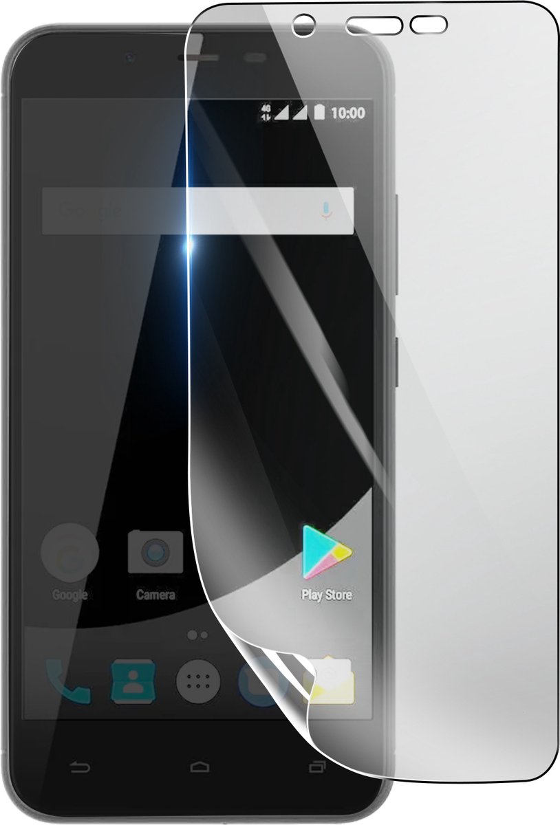 3mk, Geschikt voor Altice S51, Schokbestendige Hydrogel Screenprotector, Transparant