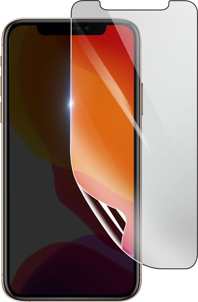 3mk, Geschikt voor iPhone 12 Mini, Schokbestendige Hydrogel Screenprotector, Transparant