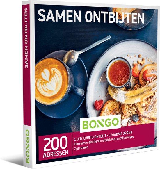 Bongo Bon - SAMEN ONTBIJTEN - Cadeaukaart cadeau voor man of vrouw
